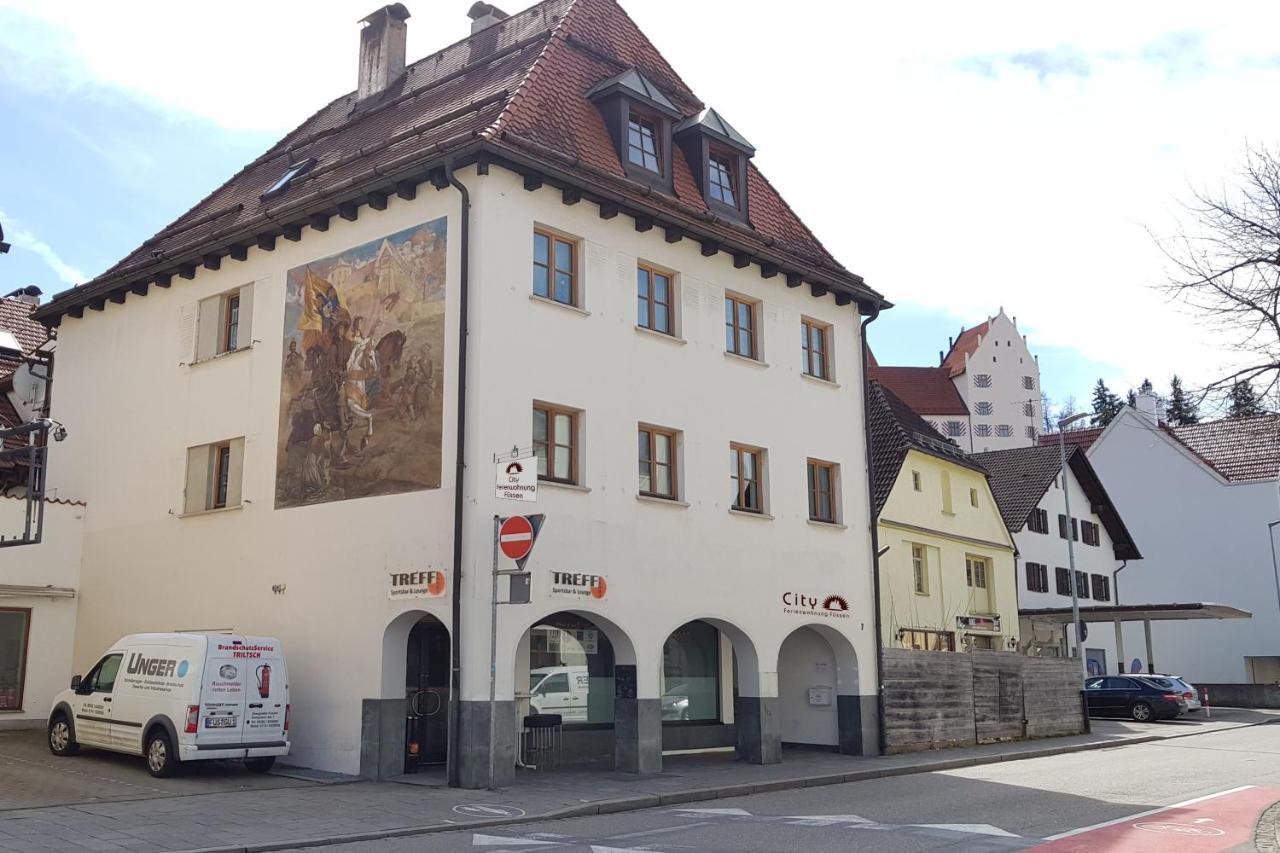 City Ferienwohnung Fuessen 3 Füssen Zewnętrze zdjęcie